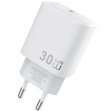 Сетевое зарядное устройство WIWU G008 Essen PD30W GaN (Type-C) - White