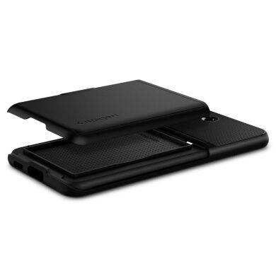 Захисний чохол Spigen (SGP) Slim Armor CS для Samsung Galaxy S21 FE (G990) - Black