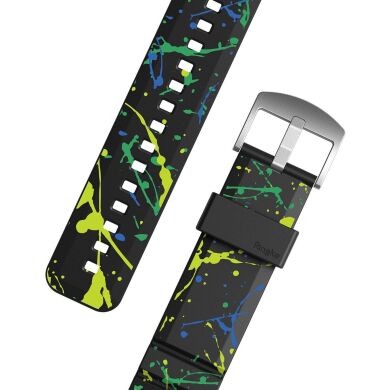 Ремінець Ringke Rubber One Bold Design для годинників з шириною кріплення 20мм (8809919309714) - Paint