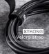 Органайзер для кабеля Baseus Colourful Circle Velcro Strap (1m) (ACMGT-E) - Black. Фото 8 из 12