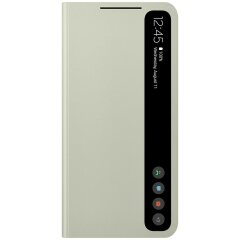 Чохол-книжка Clear View Cover для Samsung Galaxy S21 FE (G990) EF-ZG990CMEGRU - Olive Green