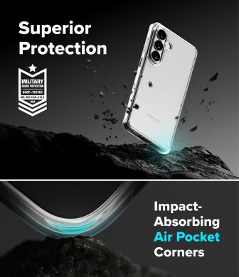 Захисний чохол Ringke Fusion для Samsung Galaxy S26 Plus (S947) 8800328814974 - Clear