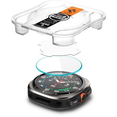 Комплект защитных стекол Spigen (SGP) Screen Protector EZ Fit Glas.tR (FW) для Samsung Galaxy Watch Ultra (47mm)