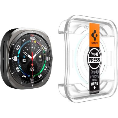 Комплект защитных стекол Spigen (SGP) Screen Protector EZ Fit Glas.tR (FW) для Samsung Galaxy Watch Ultra (47mm)