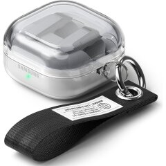 Захисний чохол Ringke Air (FH) для Samsung Galaxy Buds 4 / Buds 4 Pro (8800328818903) - Clear Black