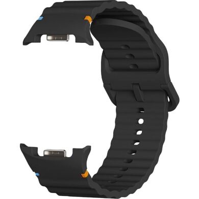 Ремешок KALEBOL Silicone Strap для Samsung Galaxy Watch 8 (40/44mm) / 8 Classic - Black