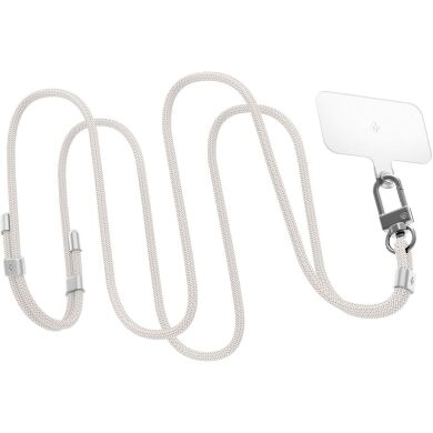 Набор ремешков Spigen (SGP) Universal Strap Set Crossbody & Wrist (AFA08365) - Pearl White
