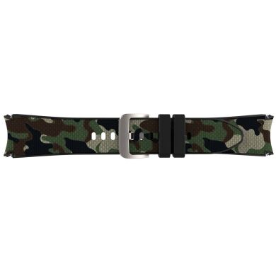 Ремешок Hybrid Fabric Band (M/L) для Samsung Galaxy Watch 4 Classic (46mm) GP-TYR890BRBGU - Camo Green