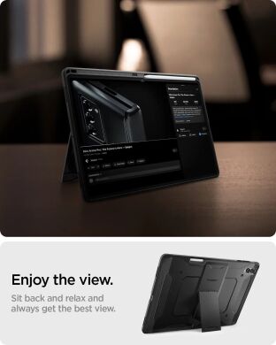 Защитный чехол Spigen Tough Armor Pro для Samsung Galaxy Tab S11 Ultra (X930/X936) ACS10218 - Black