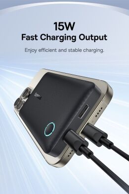 Внешний аккумулятор Baseus EnerFill FP11 15W (10000mAh) P1008210C123-00 - Black