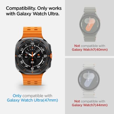 Комплект защитных стекол Spigen (SGP) Screen Protector EZ Fit Glas.tR (FW) для Samsung Galaxy Watch Ultra (47mm)