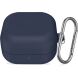 Защитный чехол Tech-Protect Silicone Hook для Samsung Galaxy Buds 4 / Buds 4 Pro - Navy Blue. Фото 2 из 7