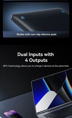 Внешний аккумулятор Baseus Blade H1 100W (20000mAh) PPBLD100HD - Black