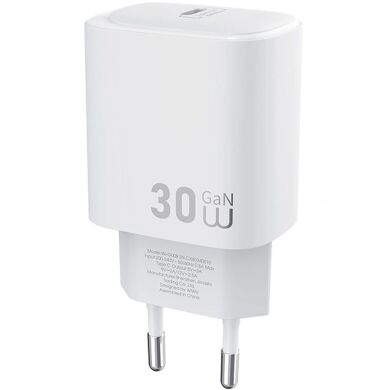 Сетевое зарядное устройство WIWU G008 Essen PD30W GaN (Type-C) - White
