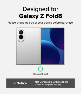 Защитный чехол Ringke Onyx Flap для Samsung Galaxy Fold 8 (8800380460515) - Black