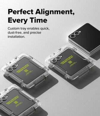 Комплект защитных стекол Ringke Cover Display Pro для Samsung Galaxy Flip 7 (8800293855903)
