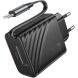 Сетевое зарядное устройство Hoco N57 PD20W (Type-C) + кабель Type-C - Black. Фото 3 из 7
