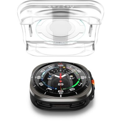 Комплект защитных стекол Spigen (SGP) Screen Protector EZ Fit Glas.tR (FW) для Samsung Galaxy Watch Ultra (47mm)