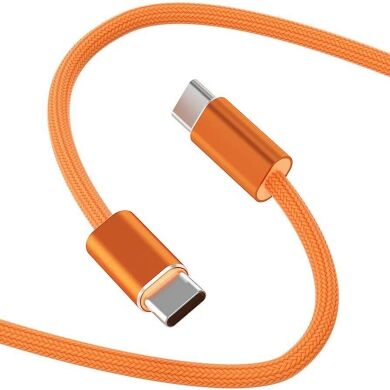 Кабель WiWU Wi-C101 Type-C to Type-C (240W 1.5m) - Orange