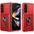 Чехол (PC+TPU) с подставкой Deexe Armor Shield (FF) для Samsung Galaxy Fold 8 Ultra - Red