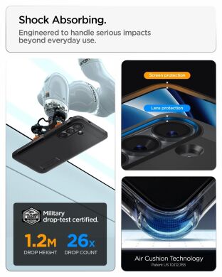 Захисний чохол Spigen Tough Armor (MagFit) для Samsung Galaxy S26 (S942) ACS10740 - Abyss Green