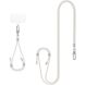 Набор ремешков Spigen (SGP) Universal Strap Set Crossbody & Wrist (AFA08365) - Pearl White. Фото 1 из 17