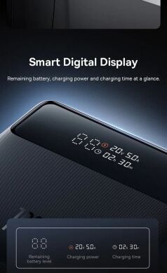 Внешний аккумулятор Baseus Blade H1 100W (20000mAh) PPBLD100HD - Black