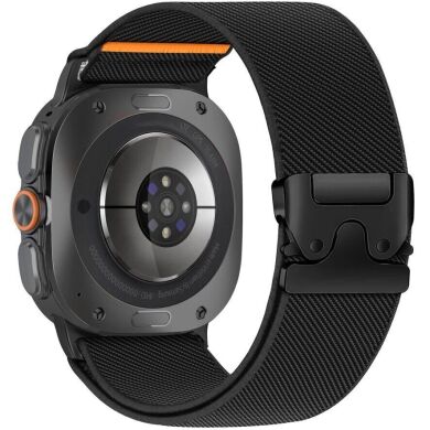 Ремінець Tech-Protect Nylon Clasp для Samsung Galaxy Watch Ultra 2 / Ultra / Ultra (2025) 5906302325795 - Black