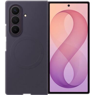 Оригінальний чохол Silicone Magnet Case для Samsung Galaxy Fold 8 Ultra (EF-EF976CVEGUA) - Dark Violet