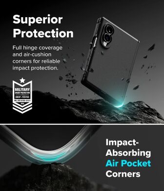 Защитный чехол Ringke Onyx Flap для Samsung Galaxy Fold 8 (8800380460515) - Black