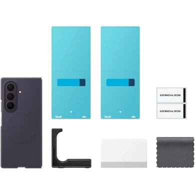 Оригінальний чохол Silicone Magnet Case для Samsung Galaxy Fold 8 Ultra (EF-EF976CVEGUA) - Dark Violet