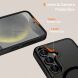 Защитный чехол Tech-Protect Magmat MagSafe для Samsung Galaxy S25 Edge (S937) - Matte Black. Фото 4 из 5