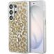 Защитный чехол Guess IML Leopard Print Triangle MagSafe для Samsung Galaxy S26 Ultra (S948) GUHMS26LHLEGTGLW - Brown. Фото 1 из 8