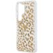 Защитный чехол Guess IML Leopard Print Triangle MagSafe для Samsung Galaxy S26 Ultra (S948) GUHMS26LHLEGTGLW - Brown. Фото 6 из 8