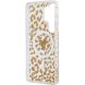 Защитный чехол Guess IML Leopard Print Triangle MagSafe для Samsung Galaxy S26 Ultra (S948) GUHMS26LHLEGTGLW - Brown. Фото 7 из 8