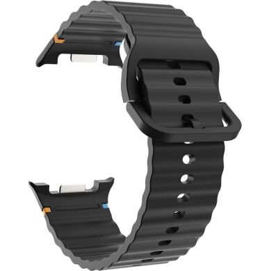 Ремешок KALEBOL Silicone Strap для Samsung Galaxy Watch 8 (40/44mm) / 8 Classic - Black