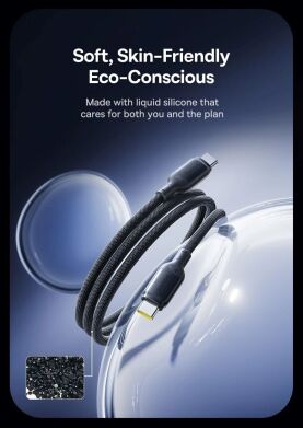 Кабель Baseus PicoGo Type-C to Type-C 240W (2m) E0423301 - Black