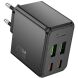Сетевое зарядное устройство Hoco CS18A PD45W 2C+2U - Black. Фото 2 из 8