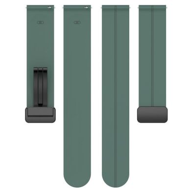 Ремешок Deexe Magnetic Braselet для часов с шириной крепления 22 мм - Dark Green