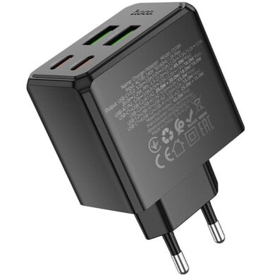 Сетевое зарядное устройство Hoco CS18A PD45W 2C+2U - Black