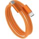 Кабель WiWU Wi-C101 Type-C to Type-C (240W 1.5m) - Orange. Фото 2 из 3