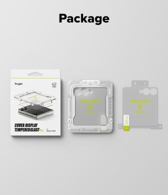 Комплект защитных стекол Ringke Cover Display Pro для Samsung Galaxy Flip 7 (8800293855903)