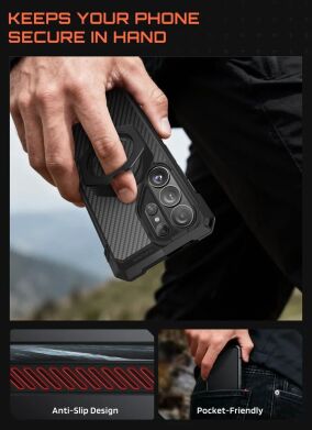 Защитный чехол Supcase UB Grip Aramid MagSafe для Samsung Galaxy S26 Ultra (S948) 843439160712 - Aramid