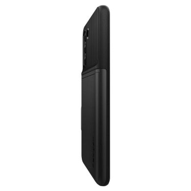 Захисний чохол Spigen (SGP) Slim Armor CS для Samsung Galaxy S21 FE (G990) - Black