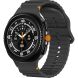 Ремешок KALEBOL Silicone Strap для Samsung Galaxy Watch 8 (40/44mm) / 8 Classic - Black. Фото 3 из 7