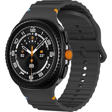 Ремешок KALEBOL Silicone Strap для Samsung Galaxy Watch 8 (40/44mm) / 8 Classic - Black