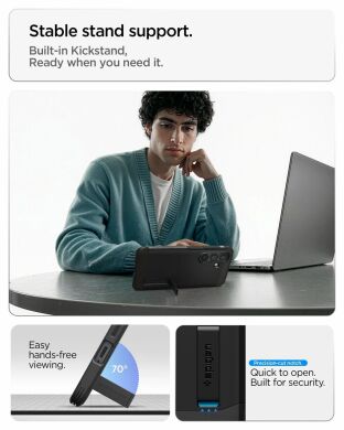 Захисний чохол Spigen Tough Armor (MagFit) для Samsung Galaxy S26 (S942) ACS10740 - Abyss Green