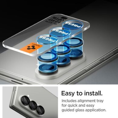 Комплект захисних стекол Spigen (SGP) Optik Pro Lens Protector для Samsung Galaxy Fold 7 (AGL09581) - Black