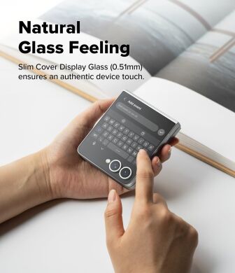 Комплект защитных стекол Ringke Cover Display Pro для Samsung Galaxy Flip 7 (8800293855903)