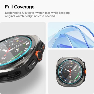 Комплект защитных стекол Spigen (SGP) Screen Protector EZ Fit Glas.tR (FW) для Samsung Galaxy Watch Ultra (47mm)